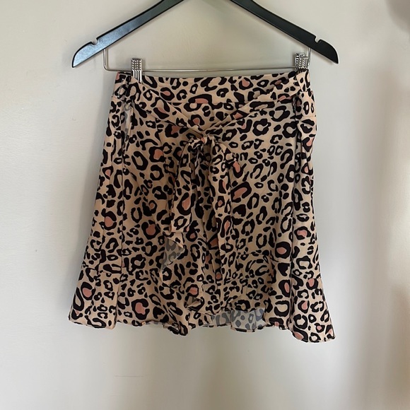 cheetah wrap skirt - Picture 1 of 2